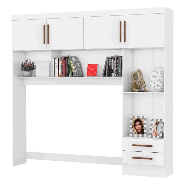 Modulado 4P2G Branco.Branco Carioca