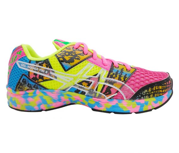 Tênis Asics Gel Noosa Tri 8 Azul, Verde e Rosa MOD:12892