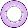 circle lens - Princesa Pinky Eclipse Violet
