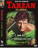 DVD TARZAN - RON ELY - 1 TEMP - 2 PARTE - 5 DVDs