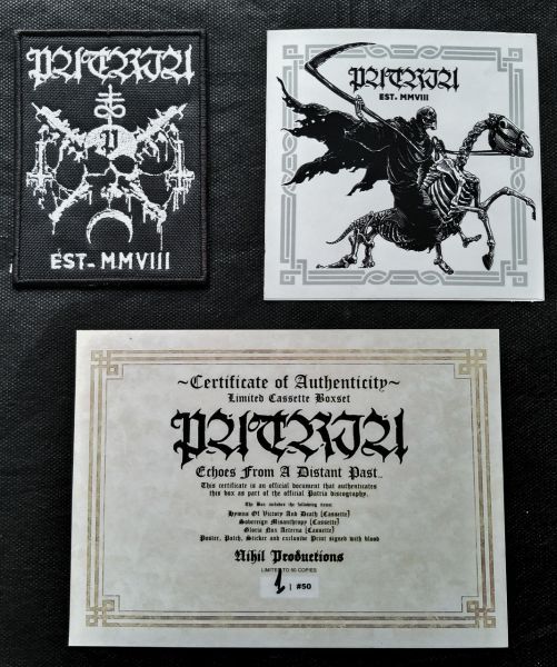 (NPBOX - 001) Patria - Echoes from a Distant Past... (3-Tape Boxset)