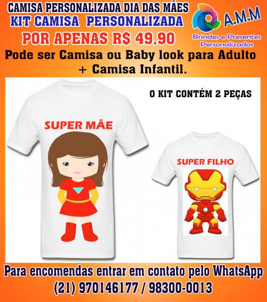 Kit Tal Mãe Tal Filha(o)