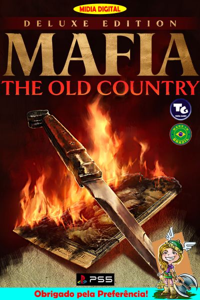 *Alugado 11/10 - Mafia The Old Country Deluxe Edition - PS5*