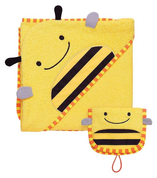 Toalha de Banho com Capuz Zoo Abelha