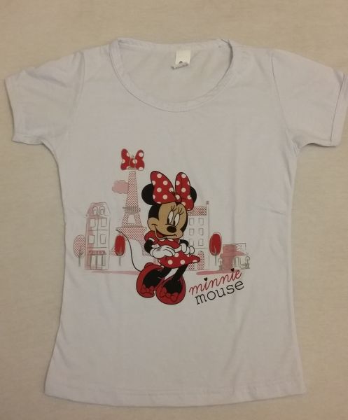 CAMISETA MINNIE MANGA CURTA