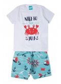 Conjunto Infantil Branco Siri