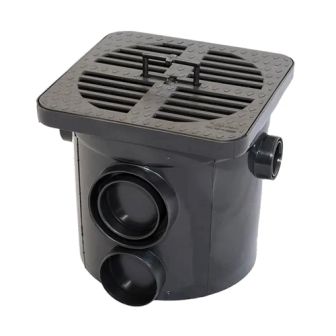 CAIXA AGUA PLUVIAL MALLTON PEQUENA 10LT PRETA