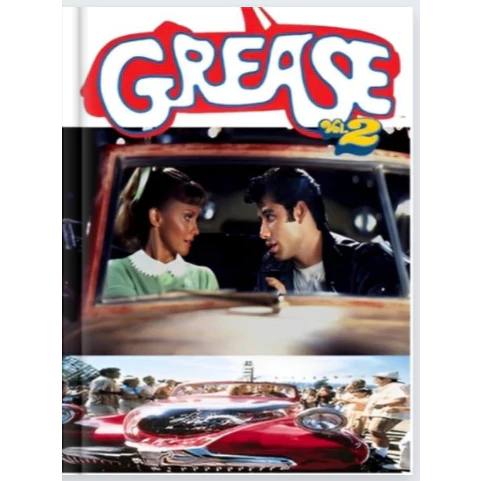 GREASE-NOS TEMPOS DA BRILHANTINA-PHOTOBOOK 2 DE 4-JOHN TRAVOLTA-OLIVIA NEWTON-JOHN-FOTOS RARAS DO FI
