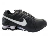 Tênis Nike Shox Junior Preto e Branco 12140