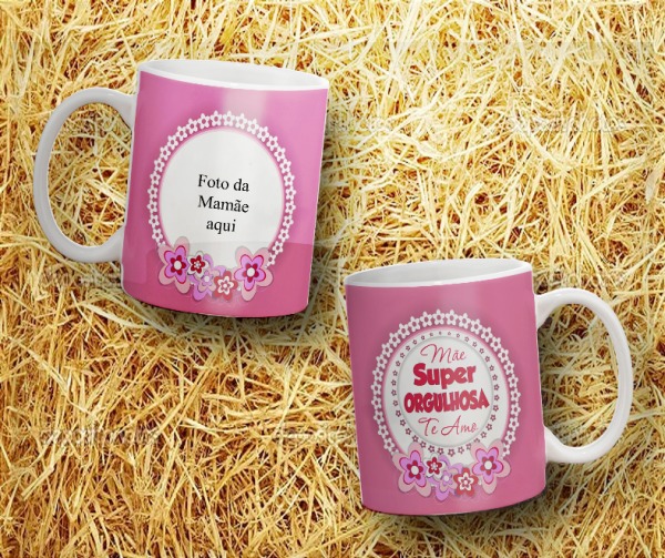 Caneca Dia das Mães com foto 041