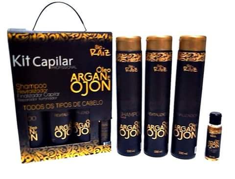 KIT CAPILAR ÓLEO DE ARGAN E OJON