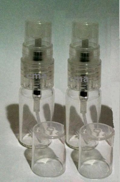 200 frasco flaconete vidro amostra 5ml valvula spray