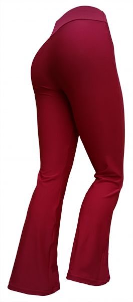 calça flare ou reta(P-M-G)vermelha, suplex gramatura média/alta