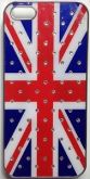 CASE INGLATERRA COM STRASS PARA IPHONE 5 E 5S
