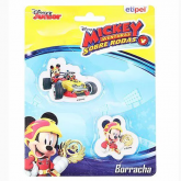 BORRACHA ESCOLAR KIT COM 2 PEÇAS MICKEY MOUSE