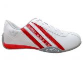 Tênis Adidas Goodyear II Branco e Vermelho MOD:10109