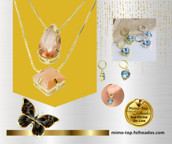 SemiJóias folheados Top