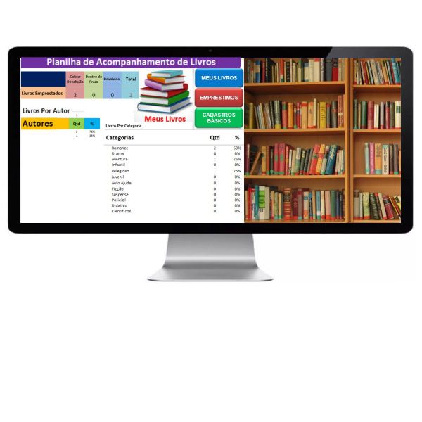 Planilha De Gerenciamento De Livros + 8 Mil Planilhas + Bônus!