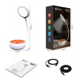 Luminaria de Mesa Com caixa de som Bluetooth