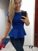 Blusa PEPLUM GG