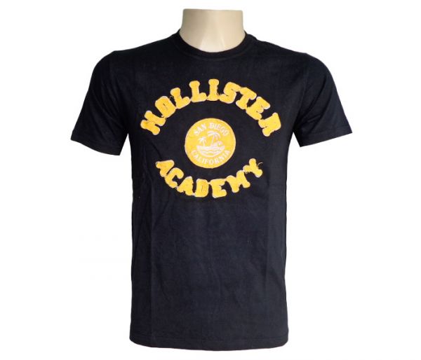 Camisa Hollister Preta MOD:76919 [Réplica]