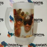 #001 caneca de vidro jateada 475ml