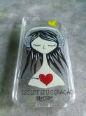 Capa De Silicone Tranparente Para Celular Iphone 5s