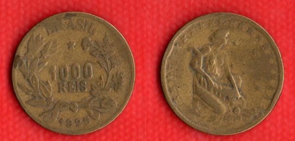 V129-4 - 1$000 1925 -Tiragem 6.205.000