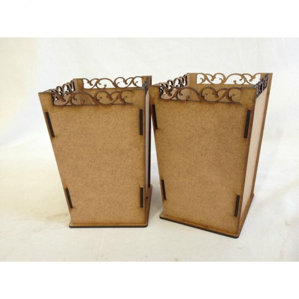 Cachepot Alto para Festa em MDF 3mm