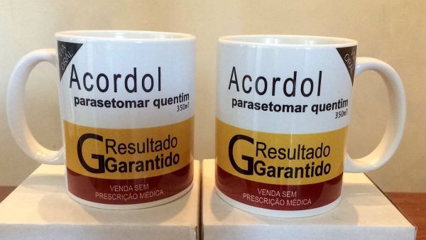 Caneca Cerâmica Branca Personalizada 325ml