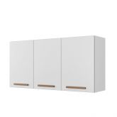 Armario Aereo Onix 104 3P Branco Arte Moveis