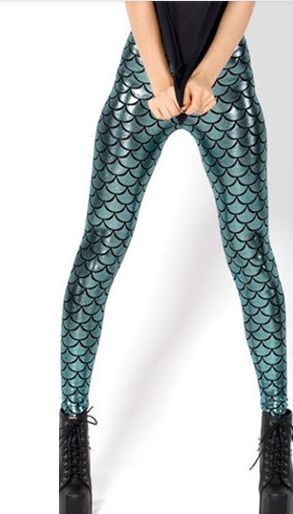 Legging Escamas reluzentes