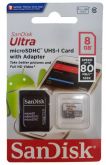 Cartao De Memoria Sd Sandisk 8gb