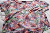 Blusa zinzane nova floral rosa GG