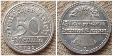 Moeda da Alemanha, 50 Mark