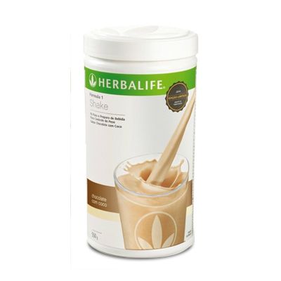 Shake Herbalife - Chocolate com coco