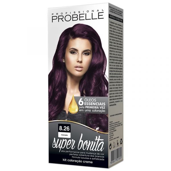 Coloração Probelle Super Bonita Marsala 8.26