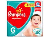 FRALDAS PAMPERS SUPERSEC G-9-13KG C/28