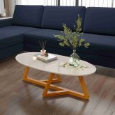 Mesa Centro Classic Off White.Nature Tebarrot