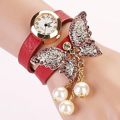 Relógio Quartz, Resistente, Pulseira de Couro. Frete Grátis.