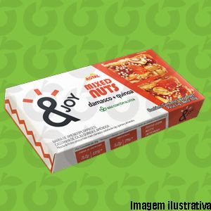 Barra Mixed Nuts Damasco e Quinoa 2x30g Agtal