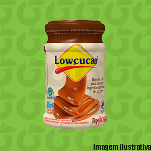 Doce de Leite com Sucralose Diet 220 Gramas Lowçúcar