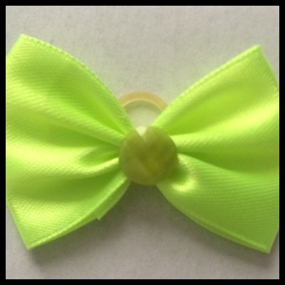 Laço Cetim M verde neon