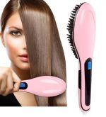 ESCOVA 230C ALISADORA ELETRICA LCD MAGIC HAIR PINK