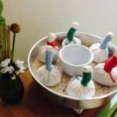 Aquecedor de Pinda com Cristais
