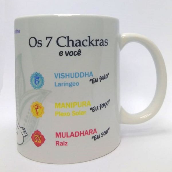Caneca 7 Chakras com Kit