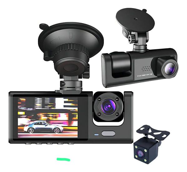 Câmera Veicular Automotiva Carro Video Dashcam Black Box Hd