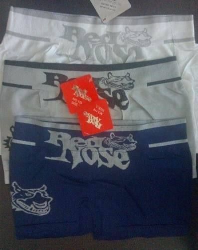 Cuecas Box Red Nose Kit Com 04 Cuecas Variadas