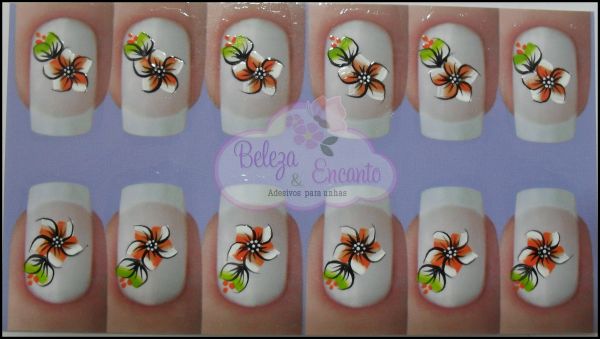 Adesivos Artesanal Para Unhas
