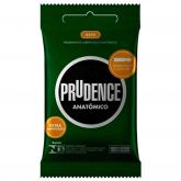 Preservativo Anatômico Com 3 Unidades Prudence